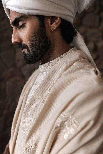White Sherwani for men